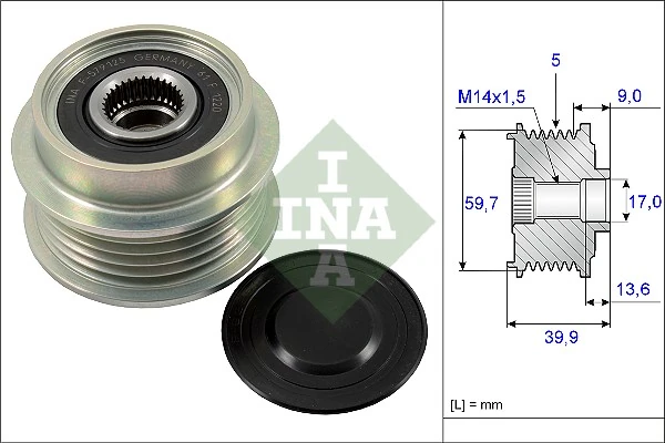 Alternator Freewheel Clutch
